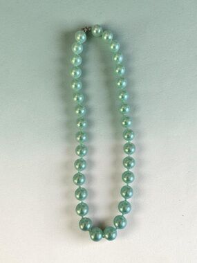 🫶🏻 Mint Pearl Fashion Necklace
